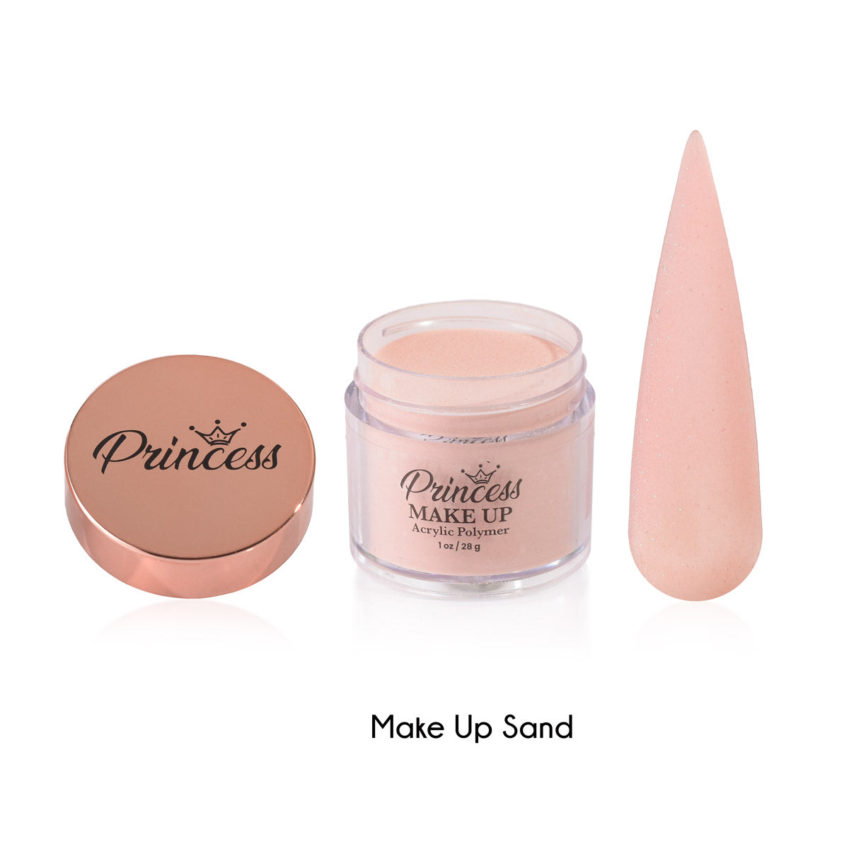 Acrílicos Princess Basic, Nudes y Maquillaje 1 oz