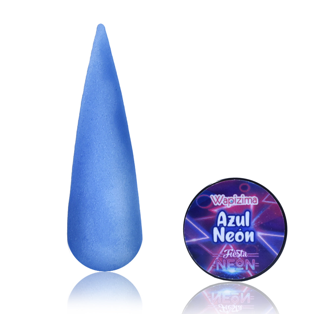 Coleccion Fiesta Neón Azul 4 piezas